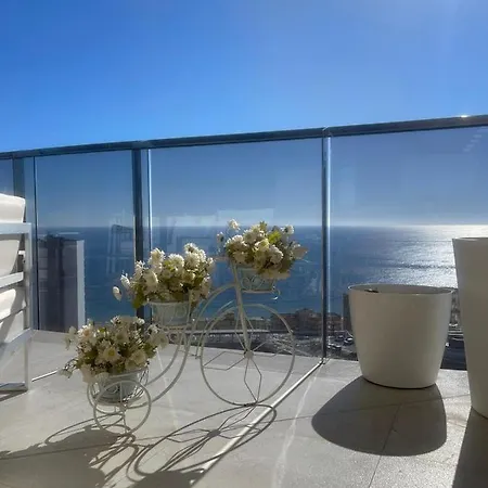 Sunset Waves Julieta Vistas Al Mar Premium 200 Mt2 Con Jacuzzi En Terraza * Benidorm
