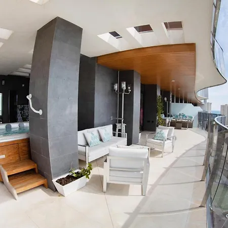 Sunset Waves Julieta Vistas Al Mar Premium 200 Mt2 Con Jacuzzi En Terraza Apartment