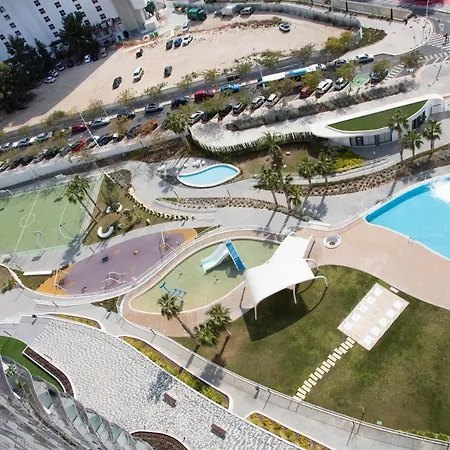Sunset Waves Julieta Vistas Al Mar Premium 200 Mt2 Con Jacuzzi En Terraza Benidorm